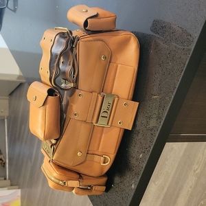 Dior saddle bag.